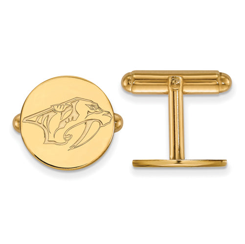 14ky NHL Nashville Predators Cuff Links