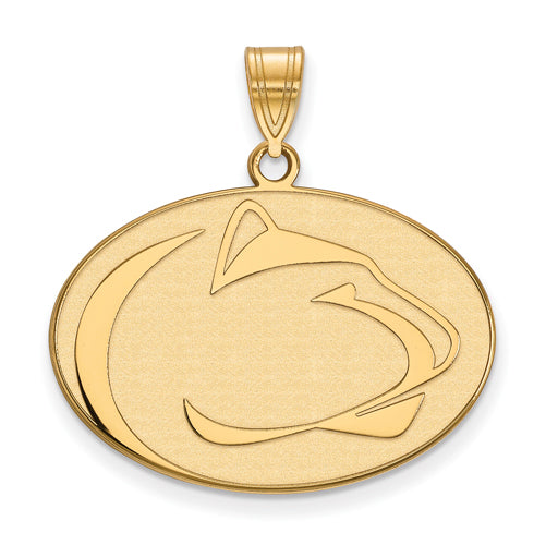 14ky Penn State University Large Nittany Lion Pendant