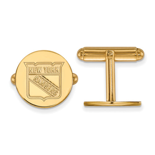 14ky NHL New York Rangers Cuff Links