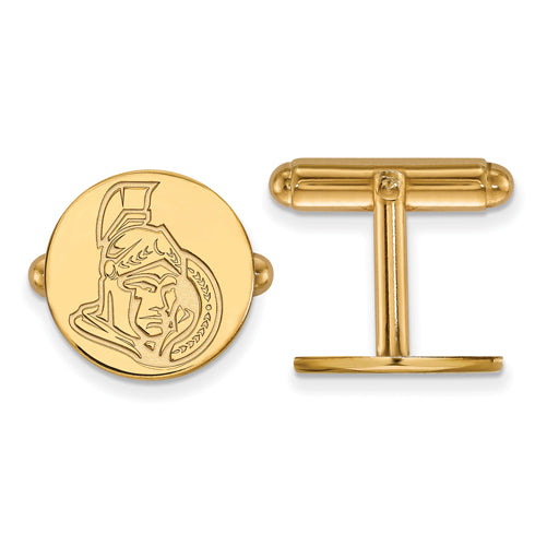 SS w/GP NHL Ottawa Senators Cuff Links