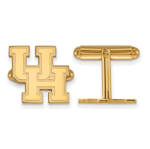 SS w/GP University of Houston Logo Cuff Links