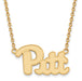 SS University of Pittsburgh Large Pitt Pendant w/Necklace