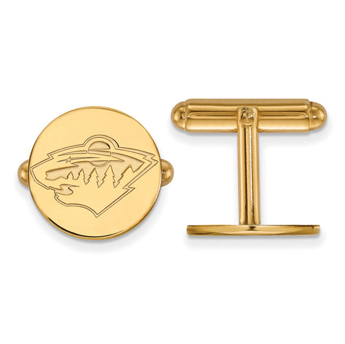 14ky NHL Minnesota Wild Cuff Links