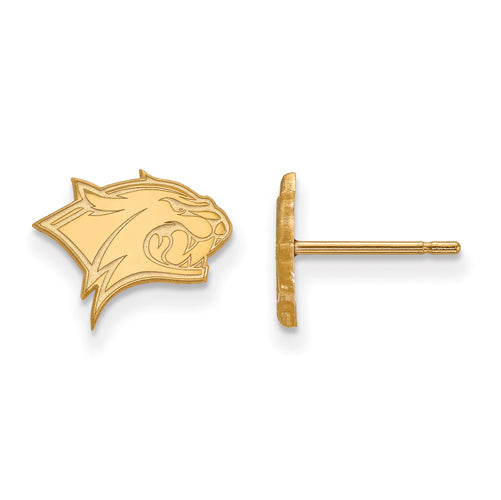 SS w/GP University of New Hampshire XS Post Wildcats Earrings