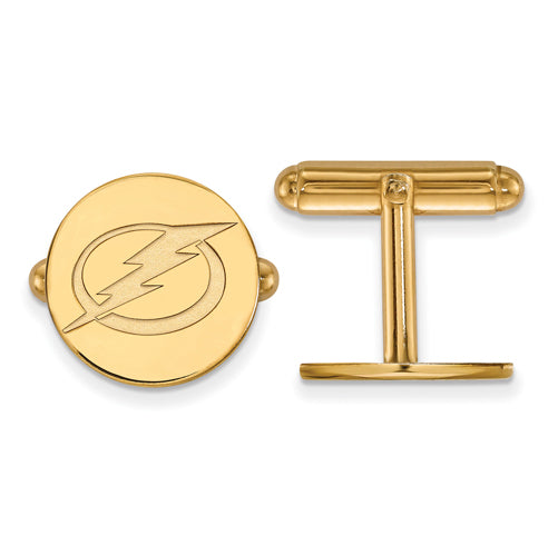 14ky NHL Tampa Bay Lightning Cuff Links