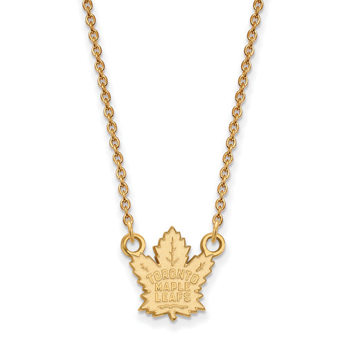 SS w/GP NHL Toronto Maple Leafs Sm Pend w/Necklace