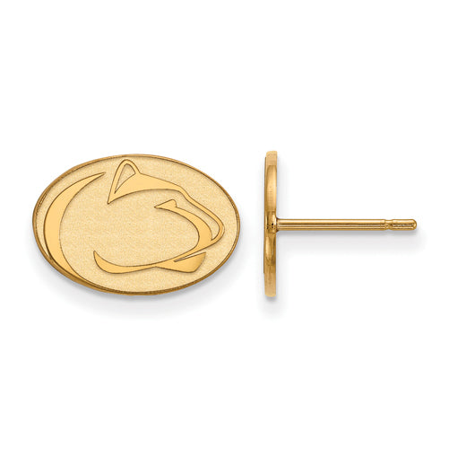 10ky Penn State University XS Nittany Lion Post Earrings