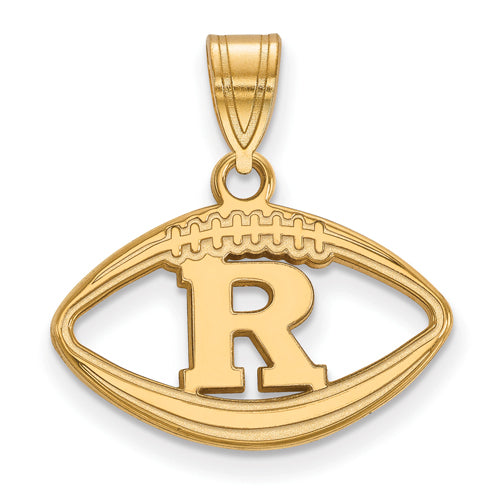 SS w/GP Rutgers Pendant in Football