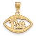 SS w/GP University of Pittsburgh Pendant in Football