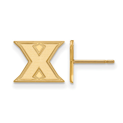 SS w/GP Xavier University XS Post Earrings