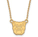 SS GP Butler University Small Bulldog Pendant w/ Necklace