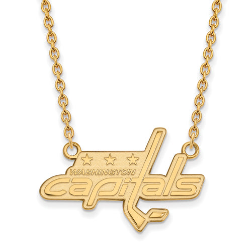 SS w/GP NHL Washington Capitals Large Pend w/Necklace