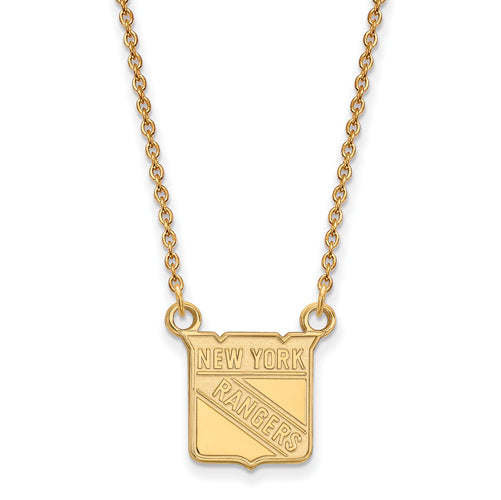 SS w/GP NHL New York Rangers Small Pend w/Necklace