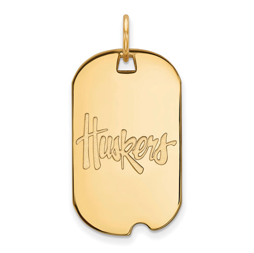 10ky University of Nebraska Small Huskers Dog Tag