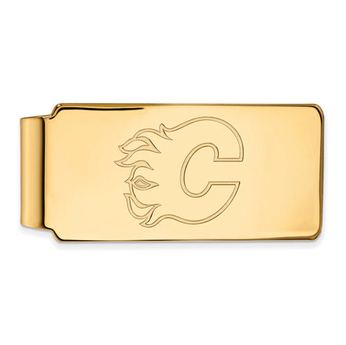 SS w/GP NHL Calgary Flames Money Clip