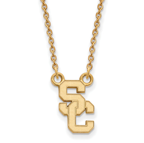 GP Univ of Southern California Small S-C Pendant w/ Necklace