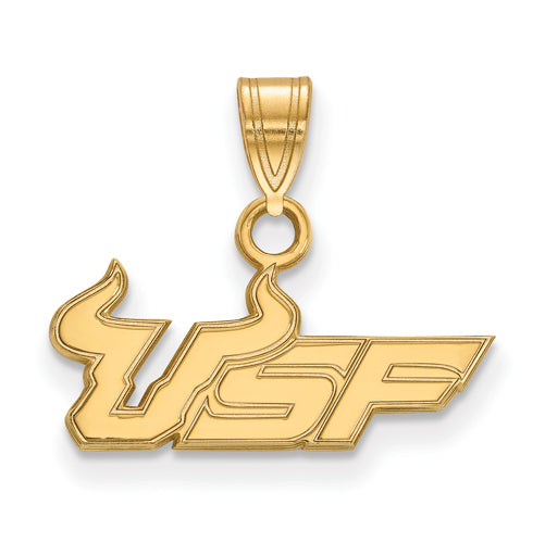 10ky University of South Florida Small USF Pendant