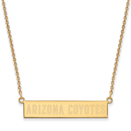 SS GP Arizona Coyotes Small Bar Necklace