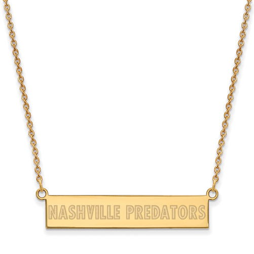 SS GP Nashville Predators Small Bar Necklace