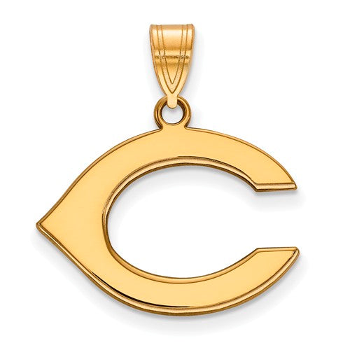 14ky MLB  Cincinnati Reds Medium C Pendant