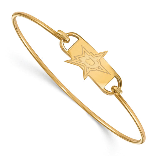 SS GP Dallas Stars Small Ctr Wire Bangle