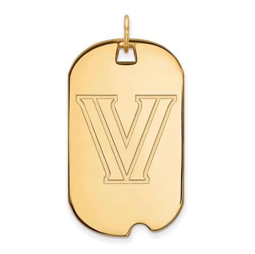 14ky Villanova University Large Dog Tag