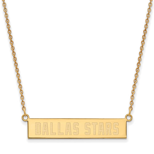 SS GP Dallas Stars Small Bar Necklace