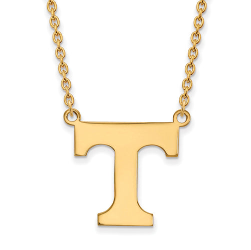 10ky University of Tennessee Large Volunteers Pendant w/Necklace