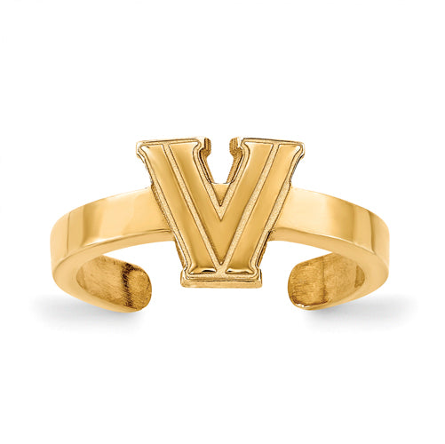 SS w/GP Villanova University Toe Ring