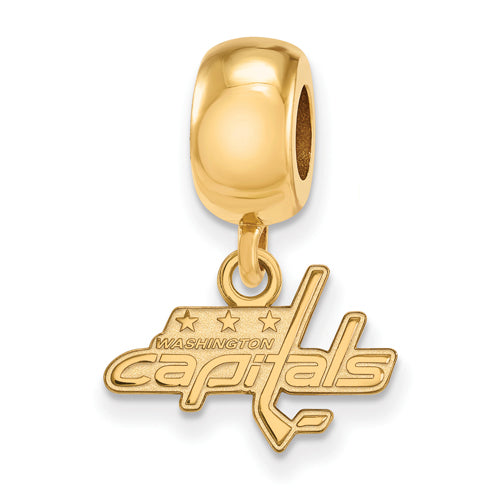 SS w/GP NHL Washington Capitals XS Dangle Bead Charm