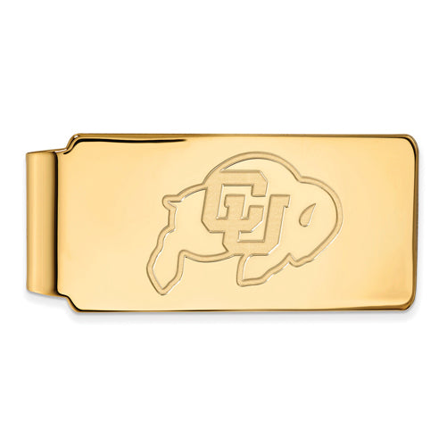 SS w/GP University of Colorado Money Clip