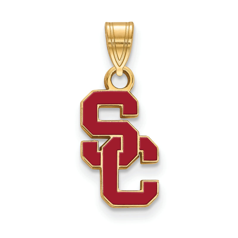 GP Univ of Southern California Large Maroon Enamel Pendant
