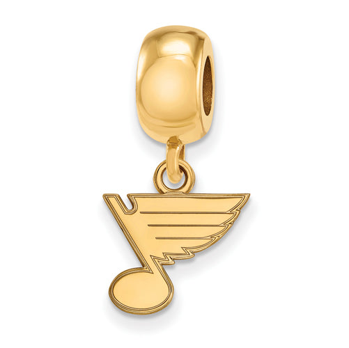 SS w/GP NHL St. Louis Blues XS Dangle Bead Charm