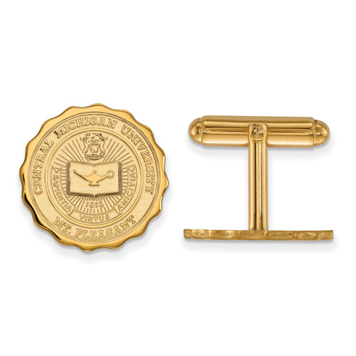 14ky Central Michigan University Crest Cuff Links