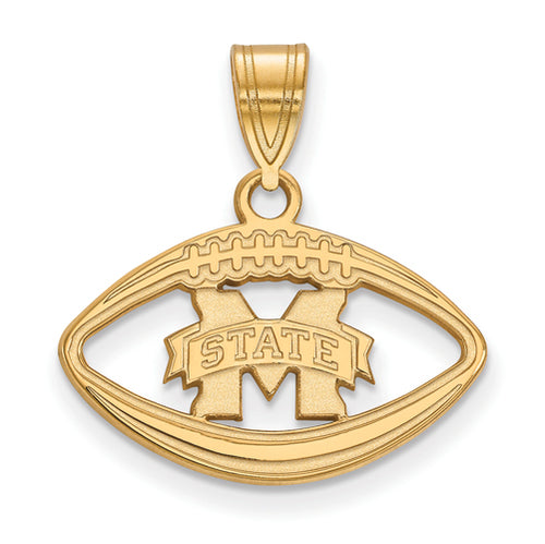 SS w/GP Mississippi State University Pendant in Football