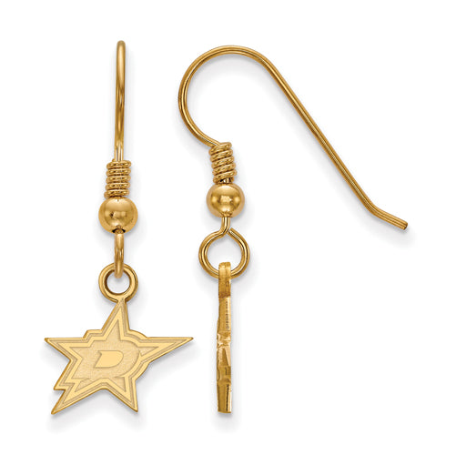 SS GP Dallas Stars XS Dangle Earrings Wire