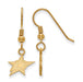SS GP Dallas Stars XS Dangle Earrings Wire