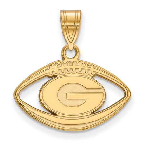 SS w/GP University of Georgia Pendant in Football