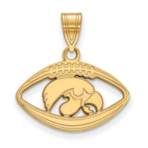SS w/GP University of Iowa Pendant in Football