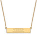 GP Sterling Silver Vegas Golden Knights Small Bar Necklace
