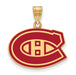 SS w/GP NHL Montreal Canadiens Medium Enl Pendant
