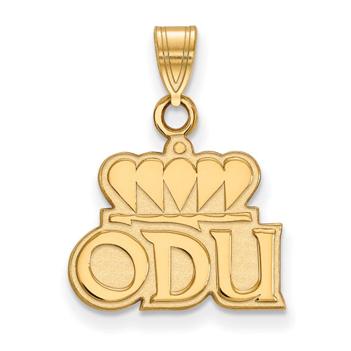 SS w/GP Old Dominion University Small ODU Pendant