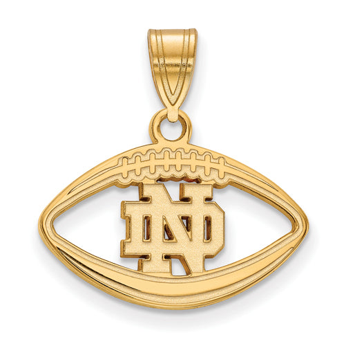 SS GP University of Notre Dame Pendant in Football