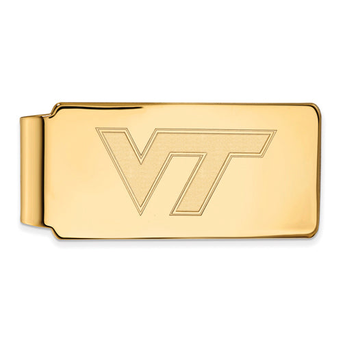 SS w/GP Virginia Tech VT Logo Money Clip