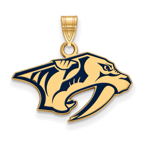 SS GP Logo Art Nashville Predators Small Enamel Pendant