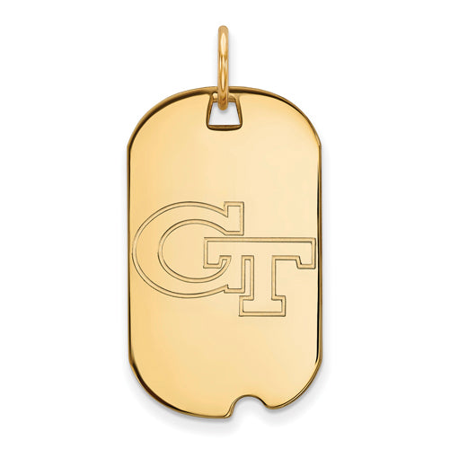 10ky Georgia Institute of Technology Small Dog Tag