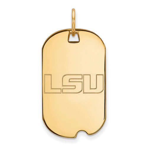 SS w/GP Louisiana State University Small Dog Tag