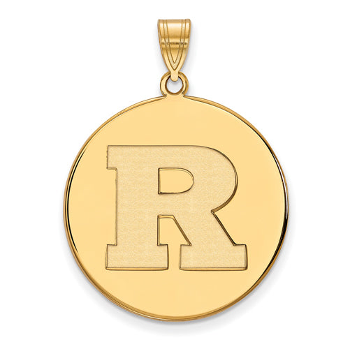 SS w/GP Rutgers XL Disc Pendant
