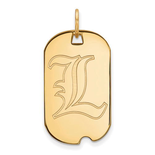SS w/GP University of Louisville Small Dog Tag