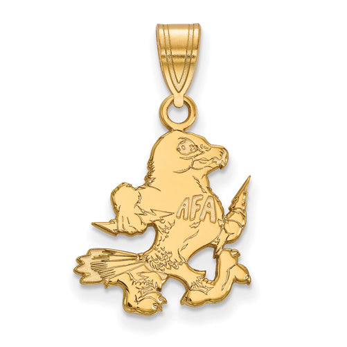 SS w/GP US Air Force Academy Medium AFA Falcon Pendant